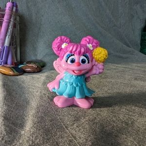 5/$20 🌼 Sesame Street Abby Cadabby Figure 2.5"  Loose Pink Playschool PBS Cake